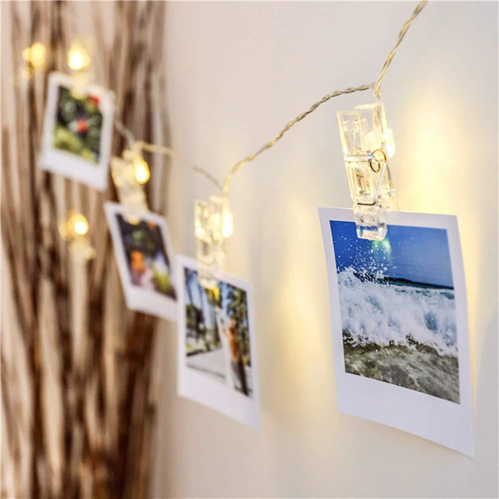 Photo Clips LED Fairy String Lights for Pictures