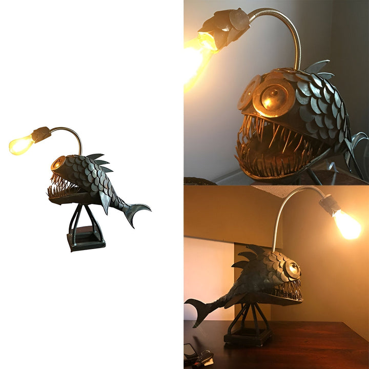 Steampunk Angler Fish Lamp – Cool &amp; Unusual Floor Lamp for Your Home
