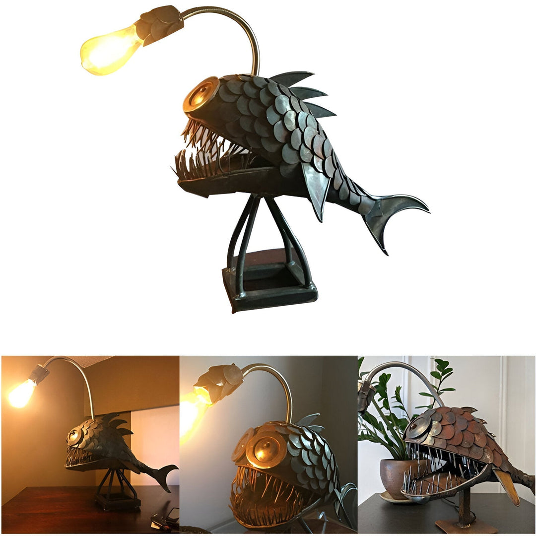 Steampunk Angler Fish Lamp – Cool &amp; Unusual Floor Lamp for Your Home