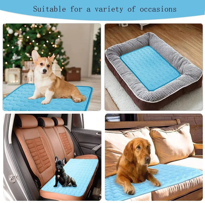 Dog Cooling Mat Summer Pad for Dogs Cat Blanket Breathable Dog Bed Kennel Puppy Sleeping Sofa Cushion Dog Accessories |