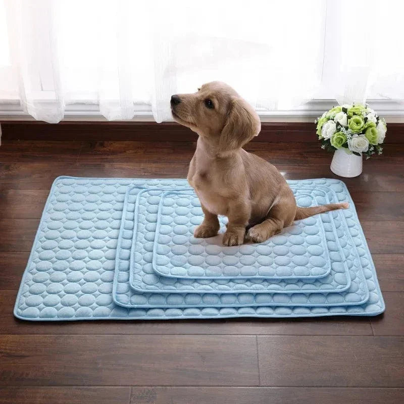 Dog Cooling Mat Summer Pad for Dogs Cat Blanket Breathable Dog Bed Kennel Puppy Sleeping Sofa Cushion Dog Accessories |