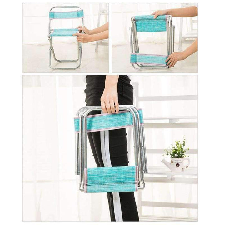 Outdoor Chairs Children Adults Garden Furniture Beach Chair Ultralight Seat Fishing Stool Made of Stainless Steel Portable Picnic Chair