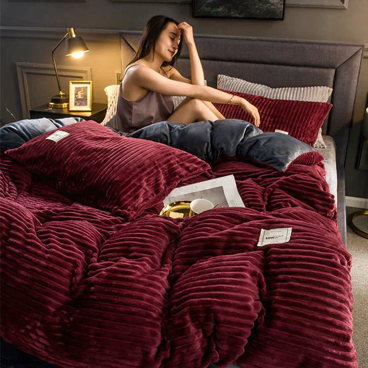 Fleece Blanket Soft Warm Plush Bedding