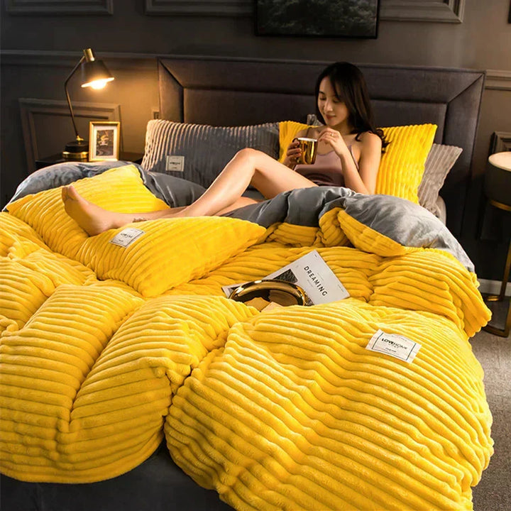 Fleece Blanket Soft Warm Plush Bedding