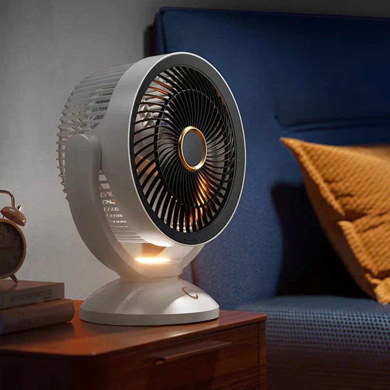 Portable Wireless Air Cooler - Night Light &amp; Refreshment |