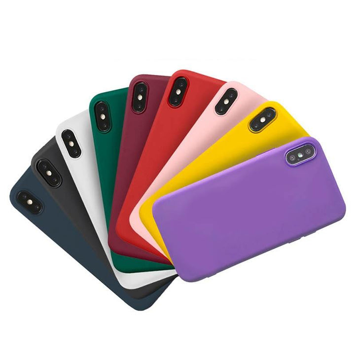 Aleta - Soft Silicone Matte iPhone Case |