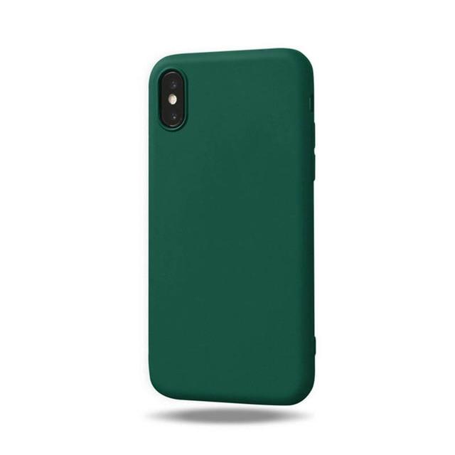 Aleta - Soft Silicone Matte iPhone Case |