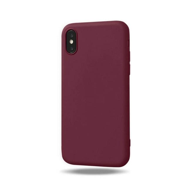 Aleta - Soft Silicone Matte iPhone Case |