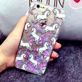 Glitter Unicorn iPhone Case |
