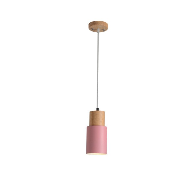 Designer Nordic Wood Base Pendant Lamp