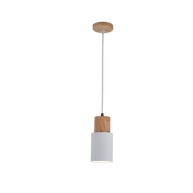 Designer Nordic Wood Base Pendant Lamp