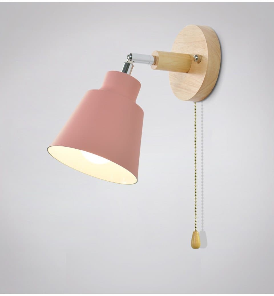 Rotatable Collin Wall Light with Pull Chain Switch