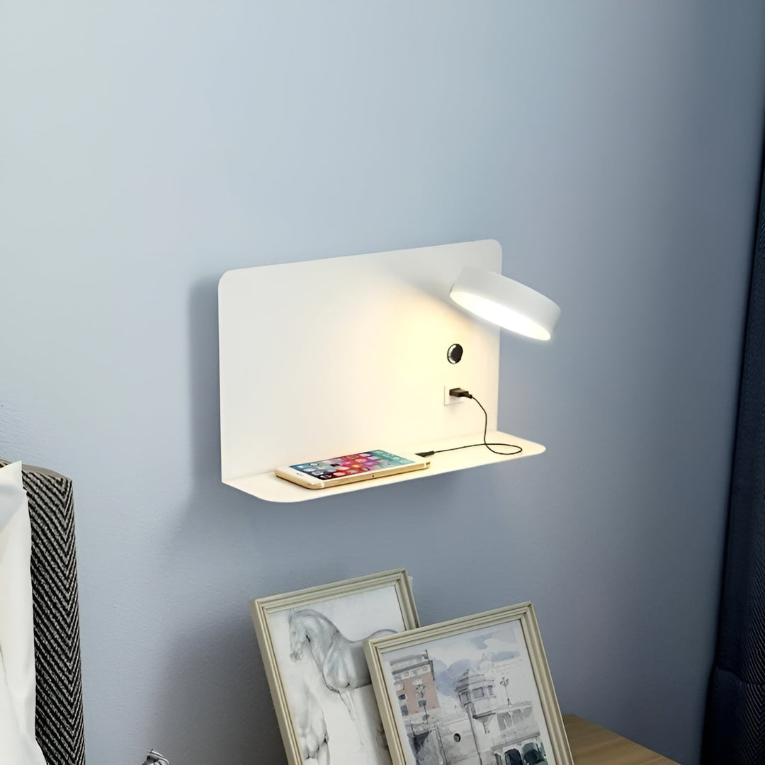 Wall lamp – Rechargeable elegance with USB LED lighting for a luxurious atmosphere