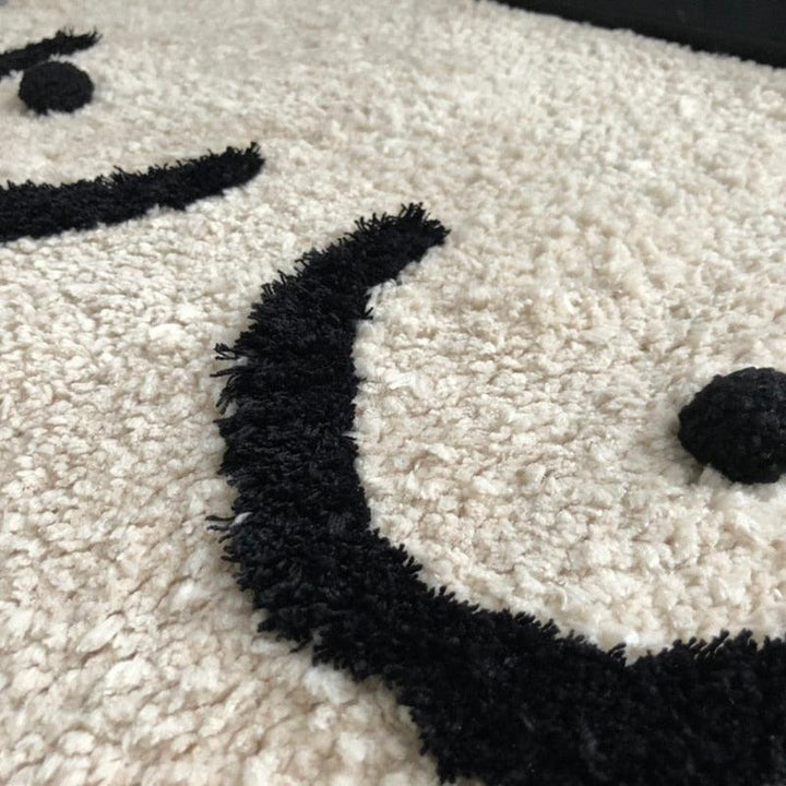 Bath mat with tits