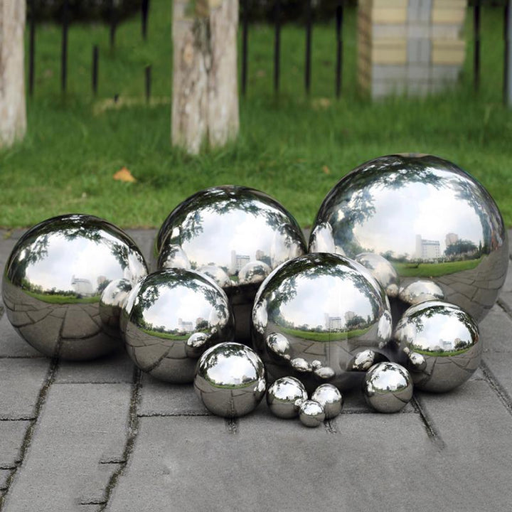 Stainless Steel Mirror Ball Garden Decor |