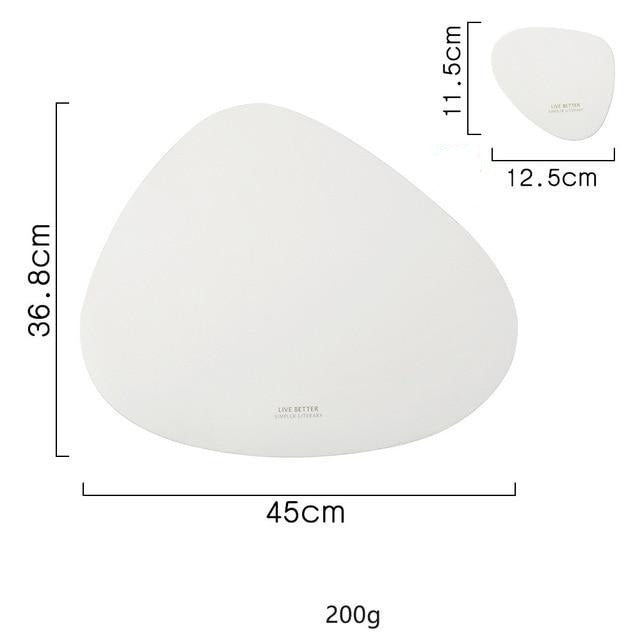 4 colours Triangle Placemat Set