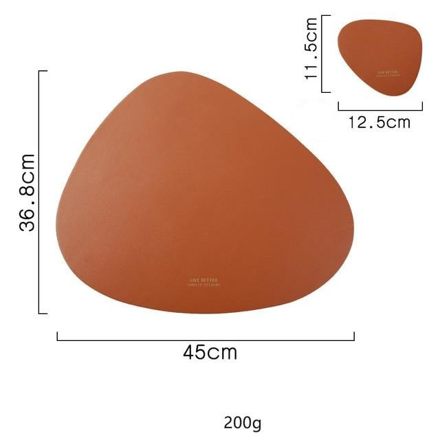 4 colours Triangle Placemat Set