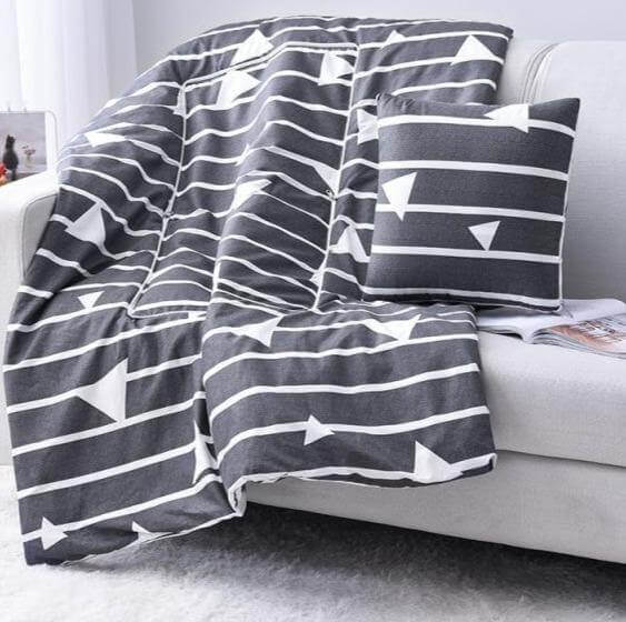 2In1 colourful Cartoon Pillow Blanket