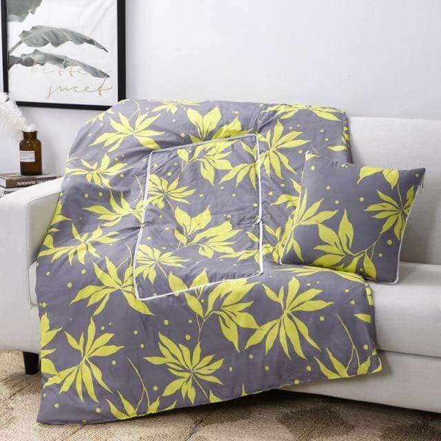 2In1 colourful Cartoon Pillow Blanket