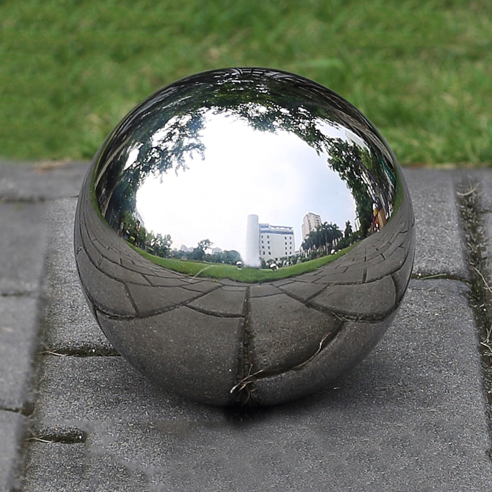 Stainless Steel Mirror Ball Garden Decor |