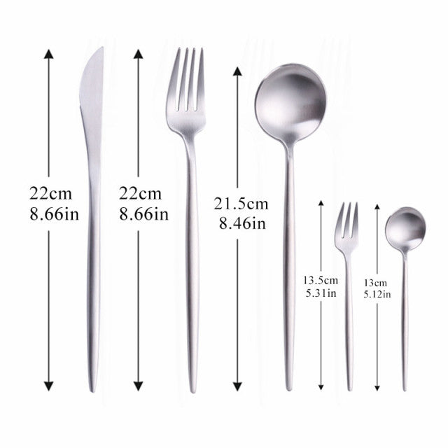 Modern Minimalist Cutlery Set