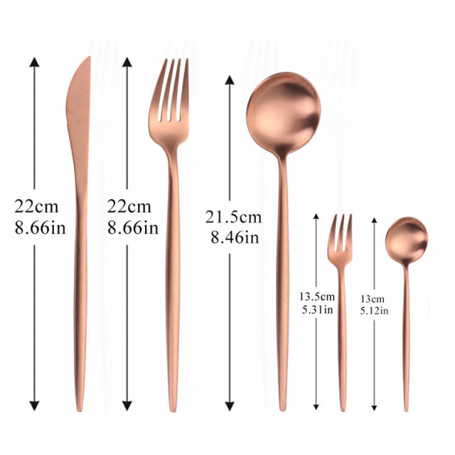 Modern Minimalist Cutlery Set