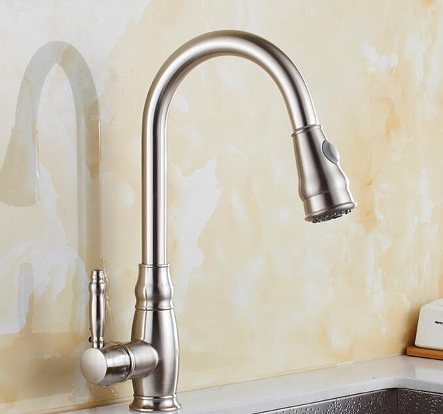 Ashby - Retractable kitchen faucet