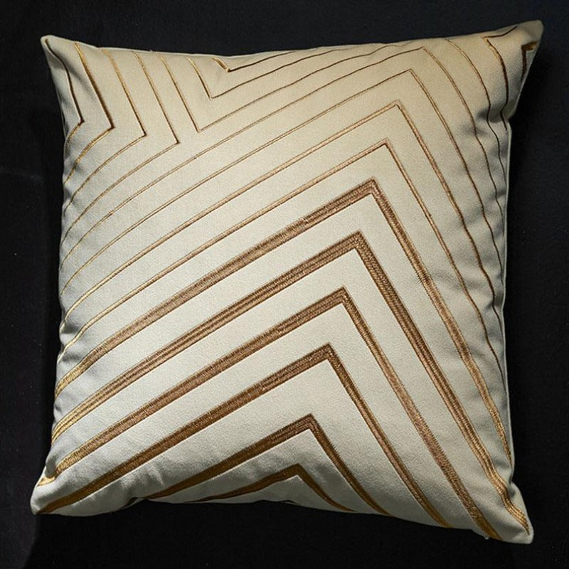 The gilded luxury velvet cushion cover