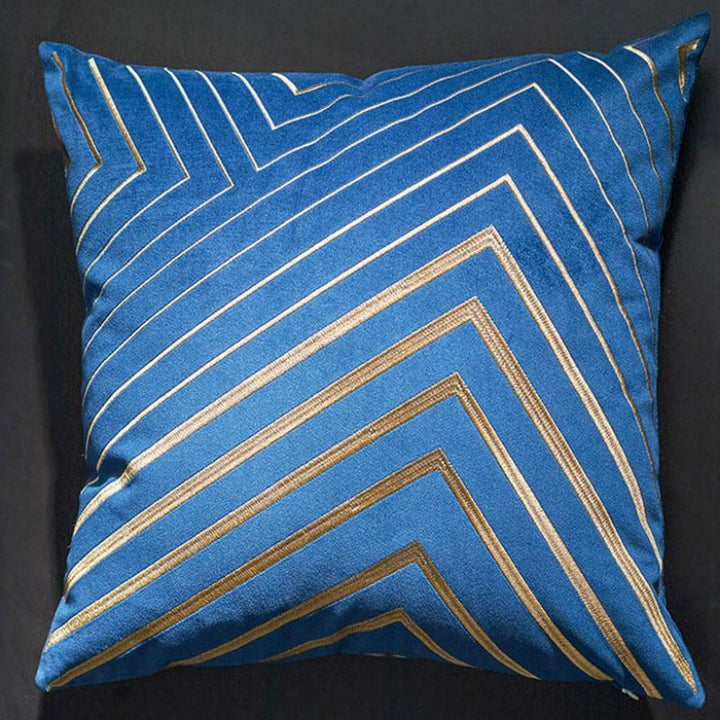 The gilded luxury velvet cushion cover
