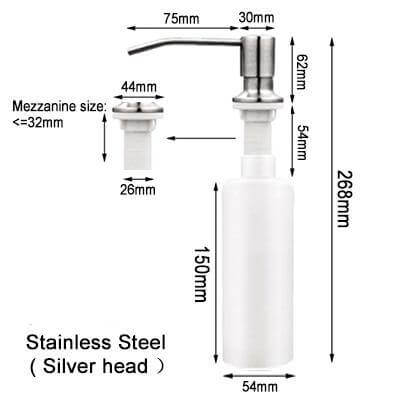 Wall-mounted soap dispenser