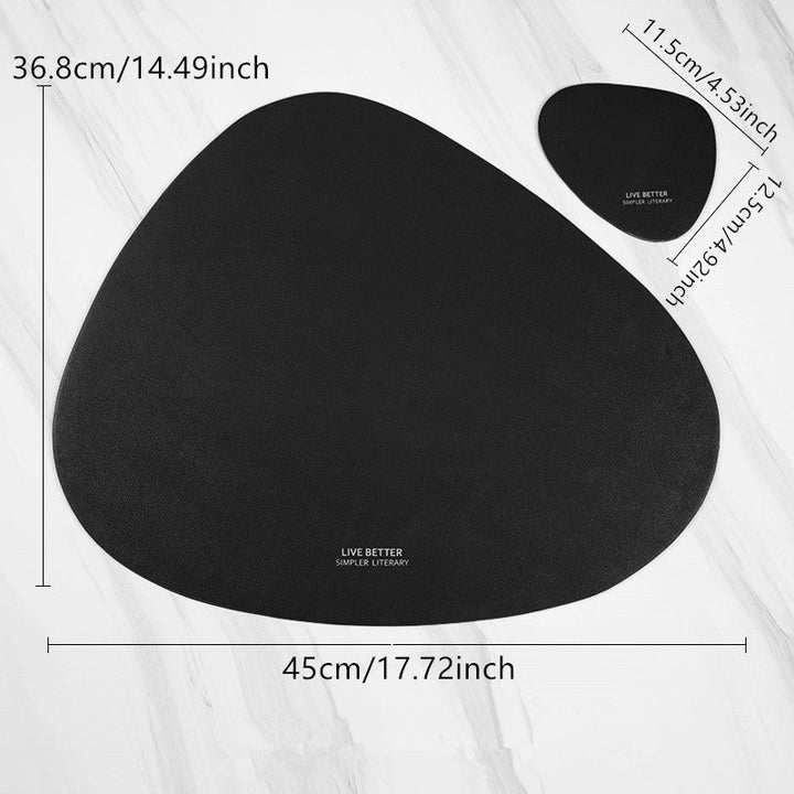 4 colours Triangle Placemat Set