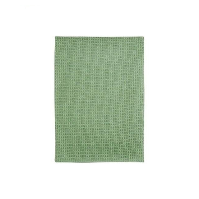 Waffle Fabric Cotton Kitchen Towel Set (Set of 2)