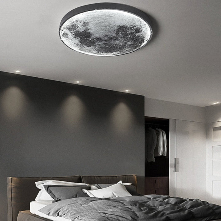 3D LED Moon or Earth Ceiling or Wall Light