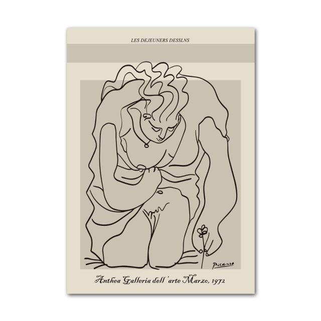 Henri Matisse Picasso Abstract Canvas