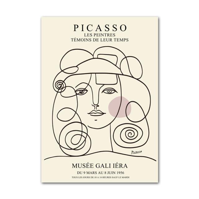 Henri Matisse Picasso Abstract Canvas