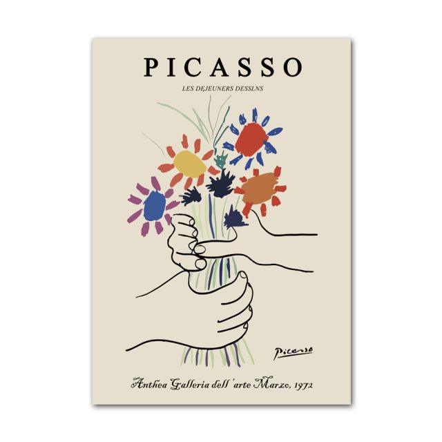 Henri Matisse Picasso Abstract Canvas