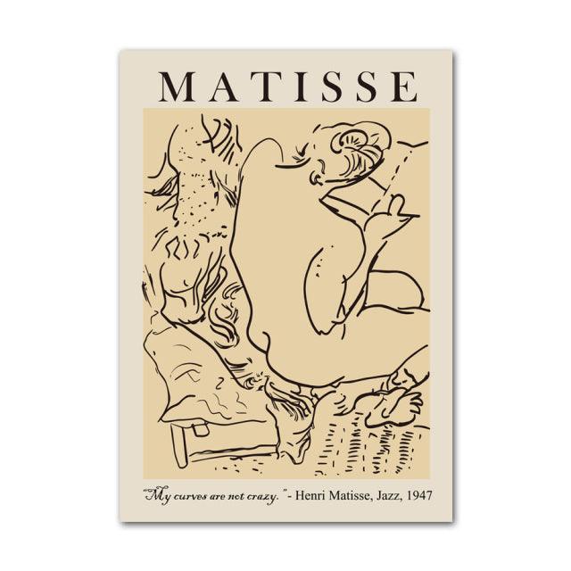 Henri Matisse Picasso Abstract Canvas