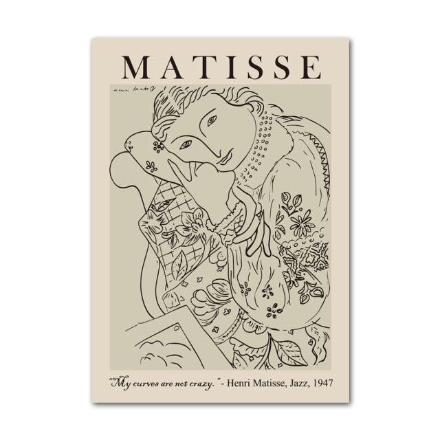 Henri Matisse Picasso Abstract Canvas