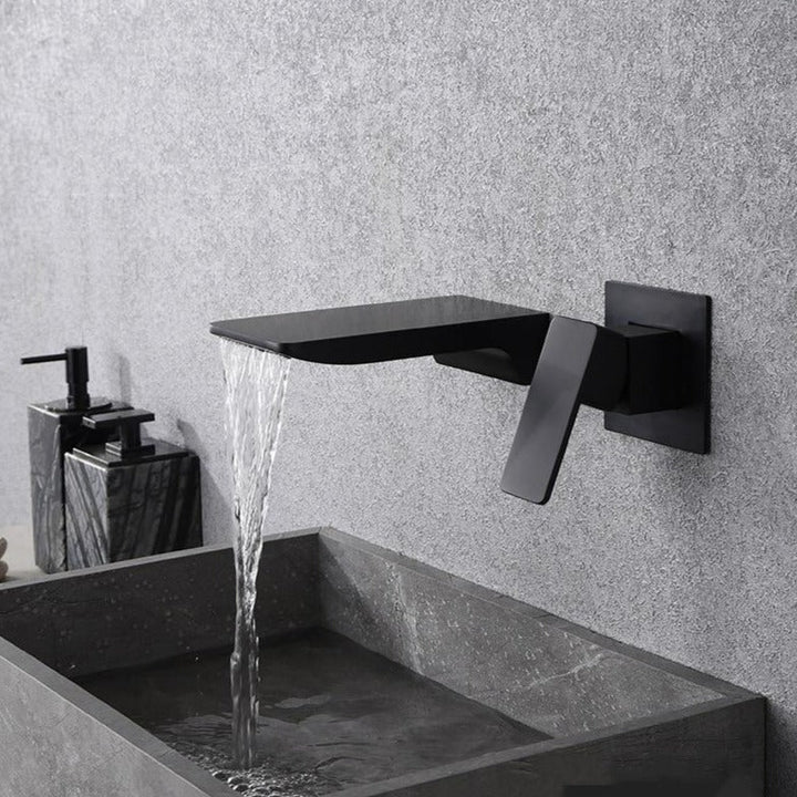 Modern wall-mounted water tap
