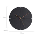 Elegant Nordic Minimalist Wooden Wall Clock