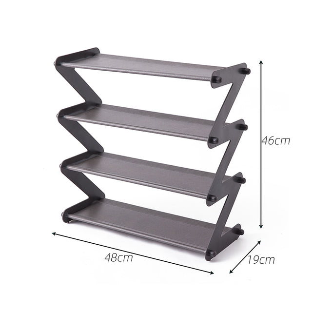 Minimal Z Adjustable Desk Organizer and Shoe Rack
