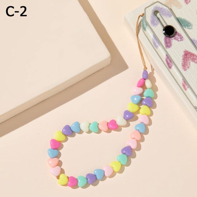 colourful Starfish Phone Case Strap