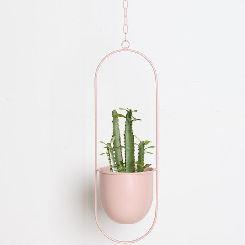 Hanging Plant Pot Holder made of Metal
