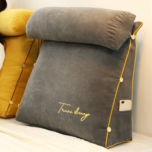 {CLEARANCE SALE} Luxurious reading cushion with backrest