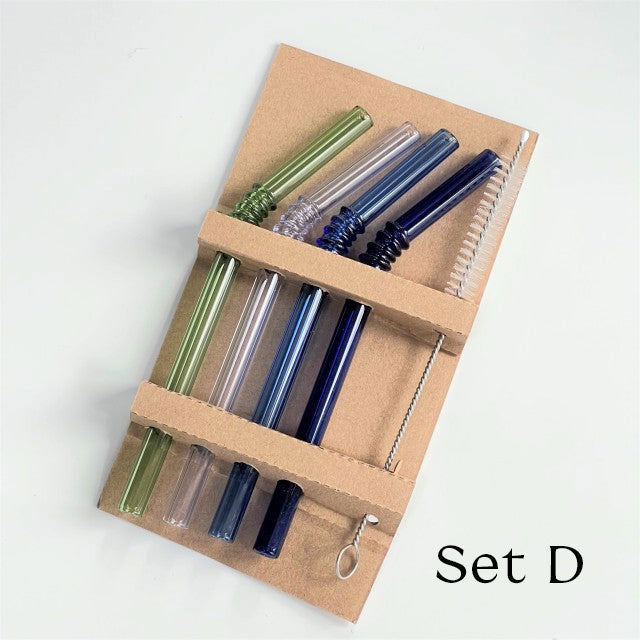 Glass straw - Set of 4
