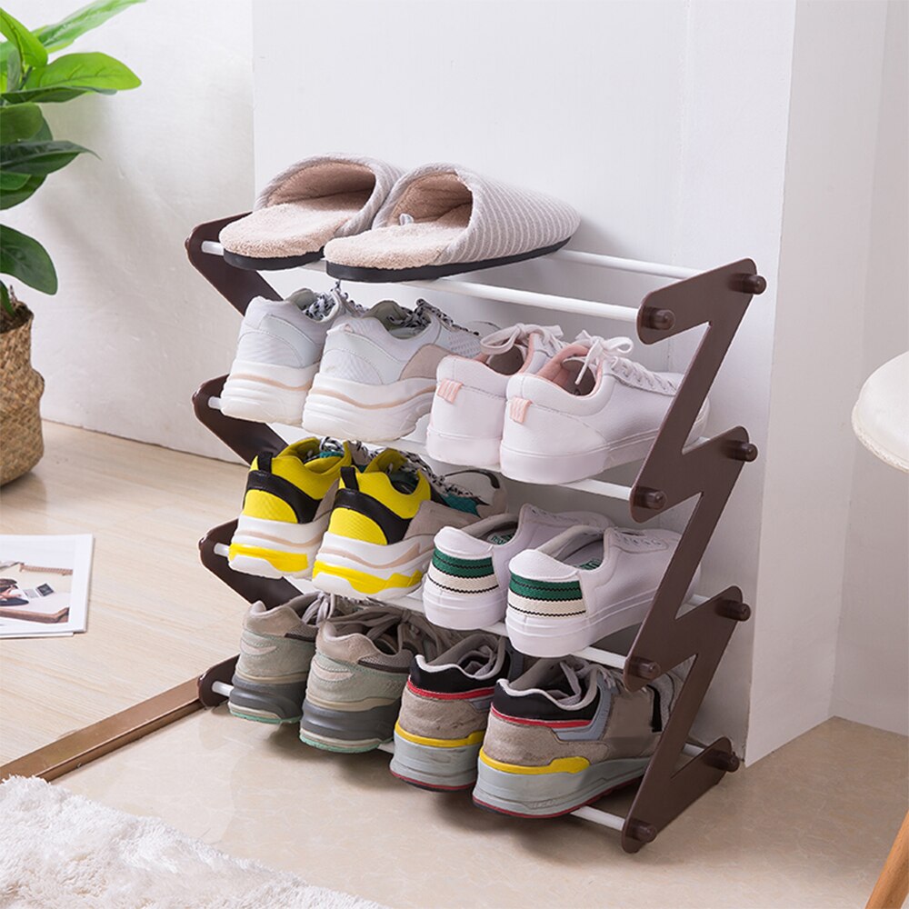 Minimal Z Adjustable Desk Organizer and Shoe Rack