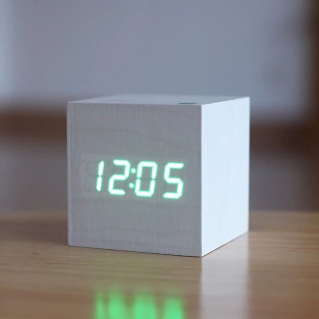 CUBE DIGITAL DESK CLOCK