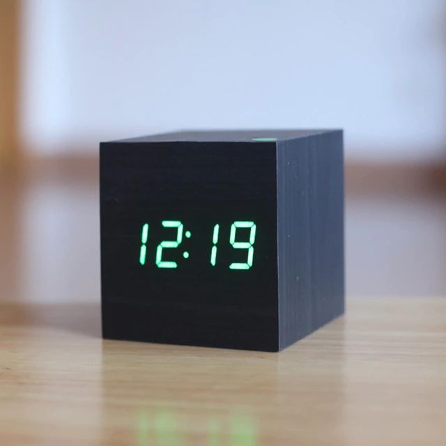 CUBE DIGITAL DESK CLOCK