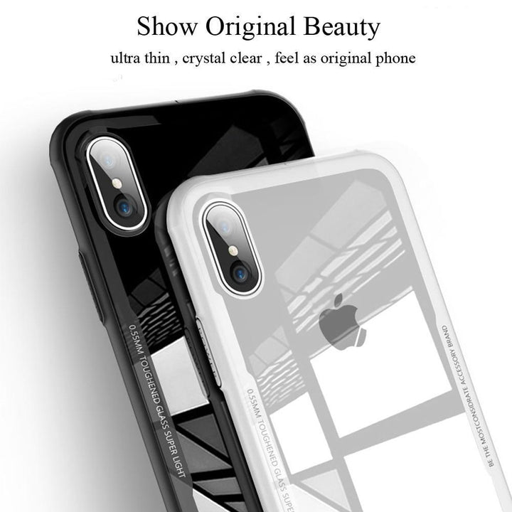 Tempered Glass iPhone Case |