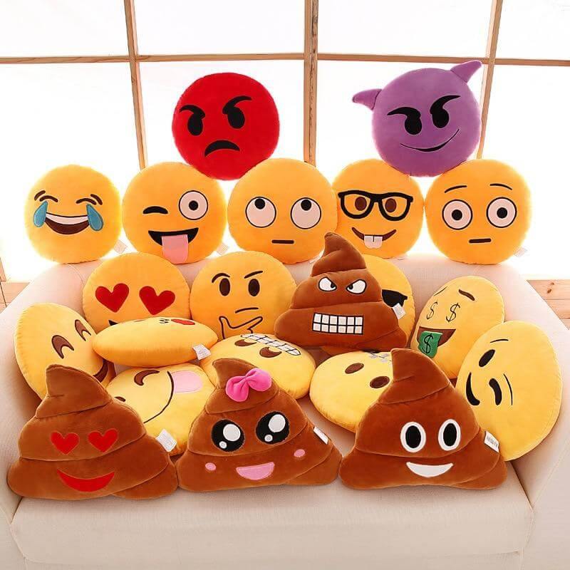 Complete Emoji Set Cushion